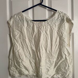 Anthropologie Cream Blouse